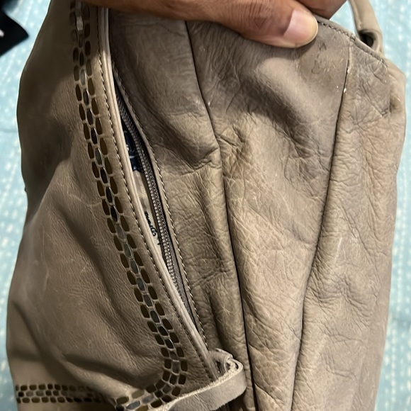 Lucky Brand Large Leather Shoulder Bag - Picture 8 of 15